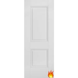 Arnhem 2 Panel White Internal Fire Door (FD30)
